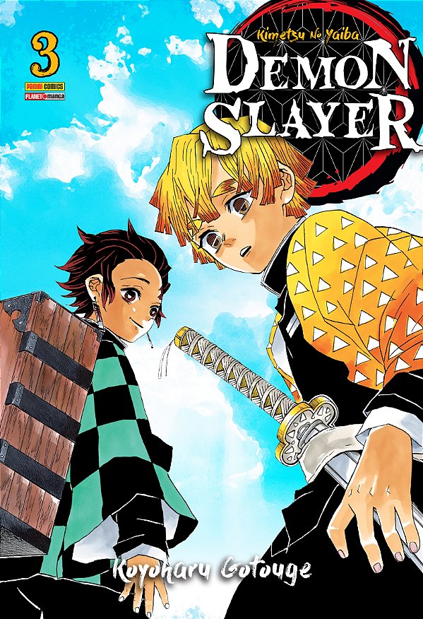 Livro Demon Slayer - Kimetsu No Yaiba Vol. 3