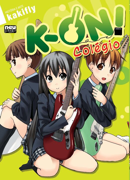 Livro K-ON! - Colégio