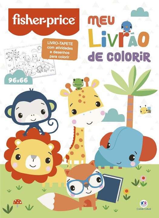 Livro Fisher-Price - Meu livrão de colorir