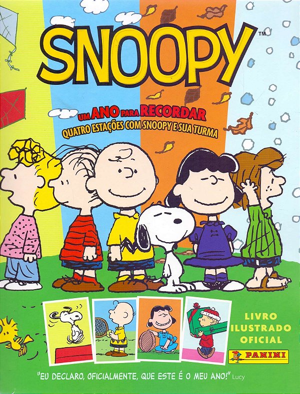 Snoopy: Um Ano Para Recordar - Álbum Brochura