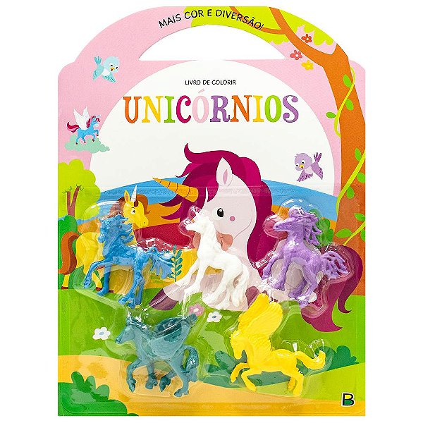 Livro Mais Cor E Diversão! - Unicórnios