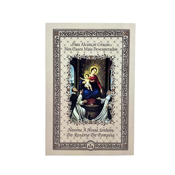 Livro - Novena A Nossa Senhora Do Rosário De Pompeia - Para...