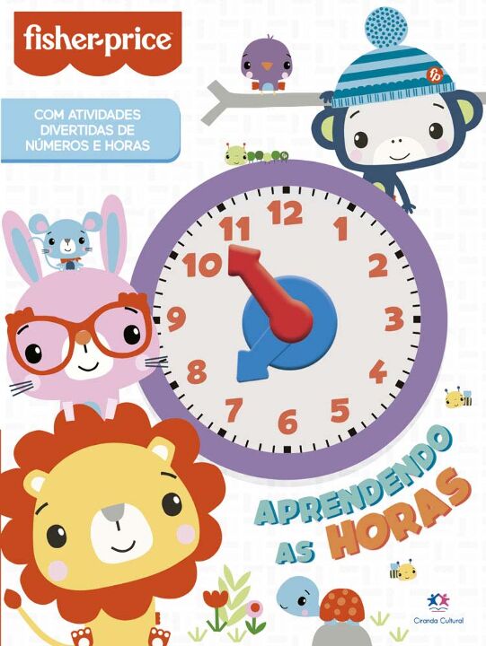 Livro Fisher Price - Aprendendo as horas