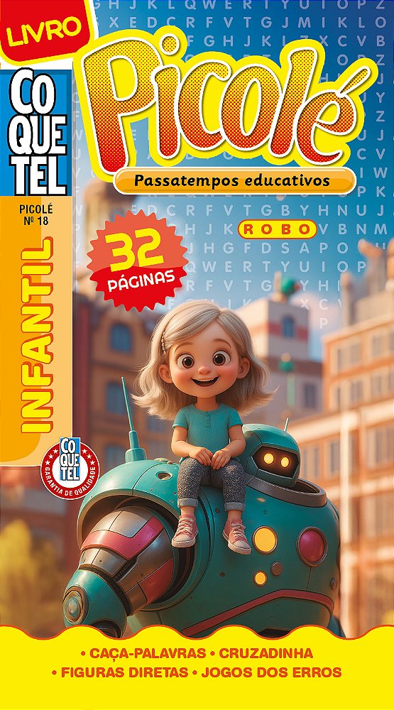 Livro Livro Coquetel Picolé 18: Passatempos Educativos