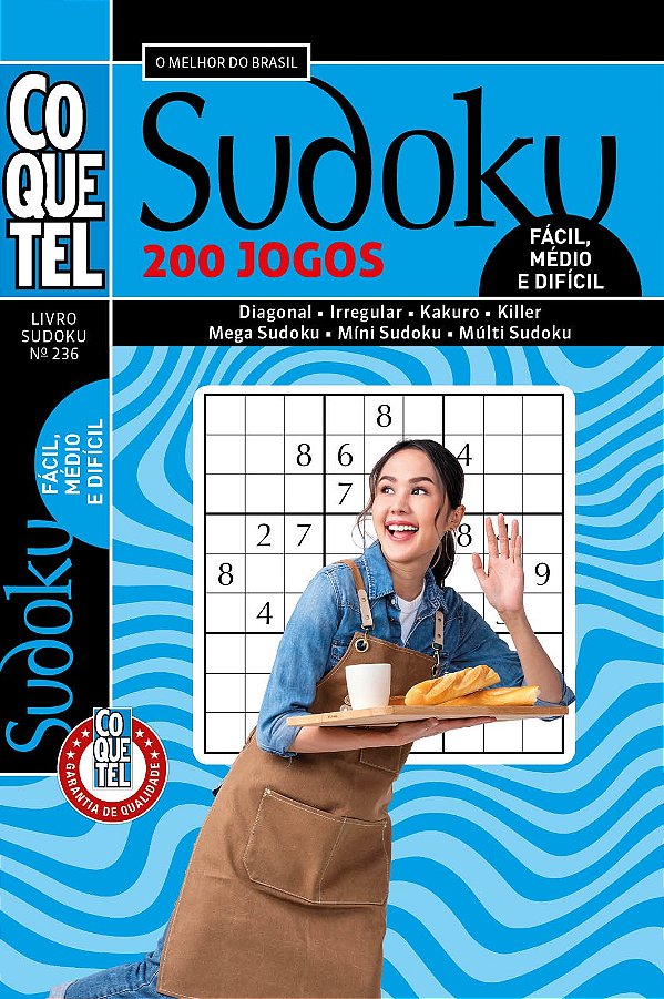 Livro Coquetel Sudoku 236