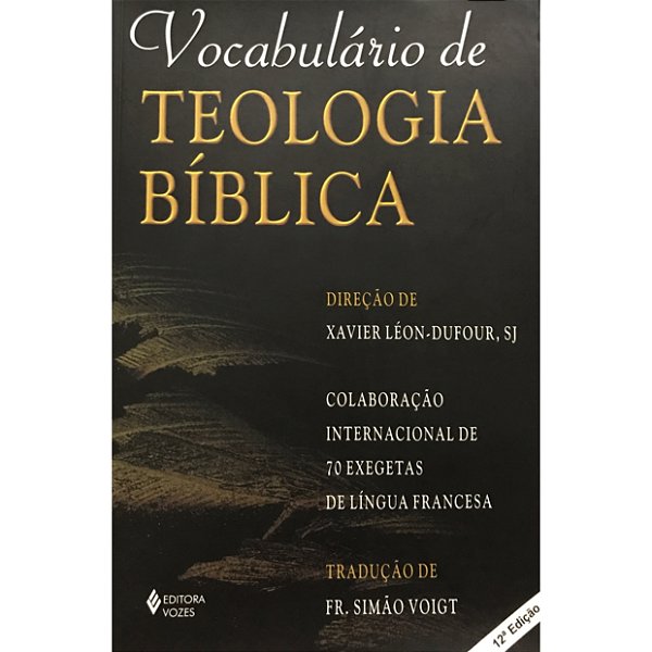Livro Vocabulário de teologia bíblica
