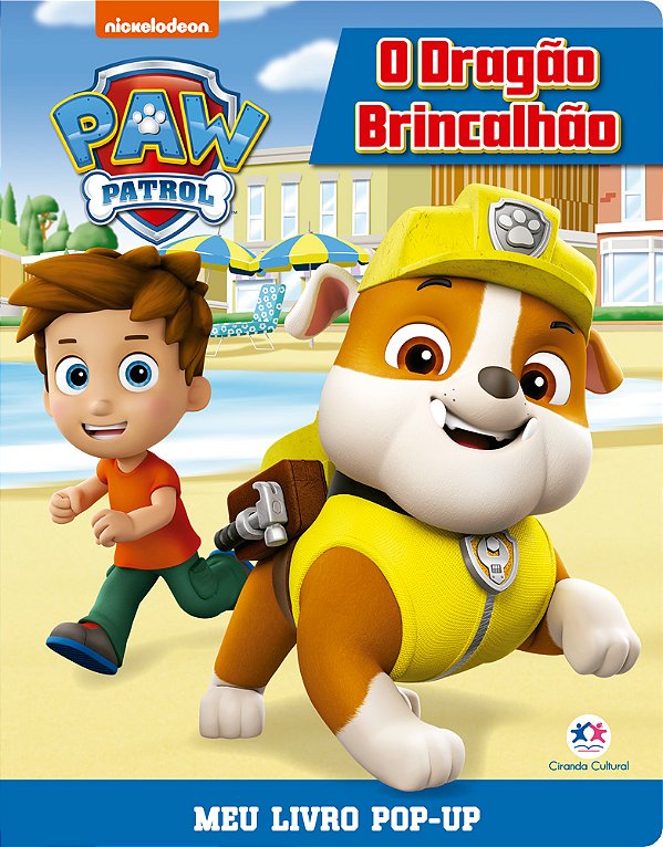 Livro Patrulha Canina - O Dragão Brincalhão