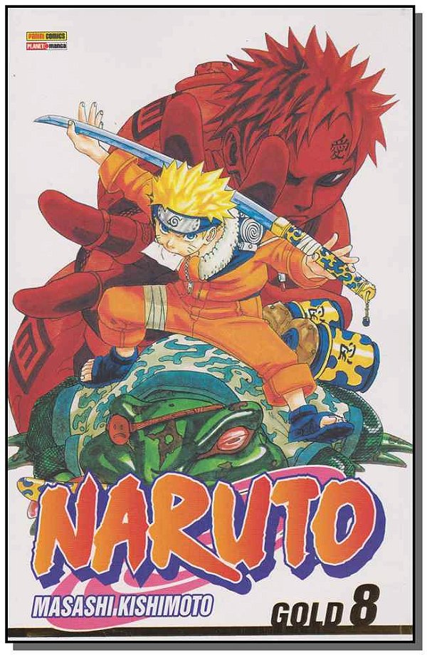 Livro Naruto Gold Vol. 8