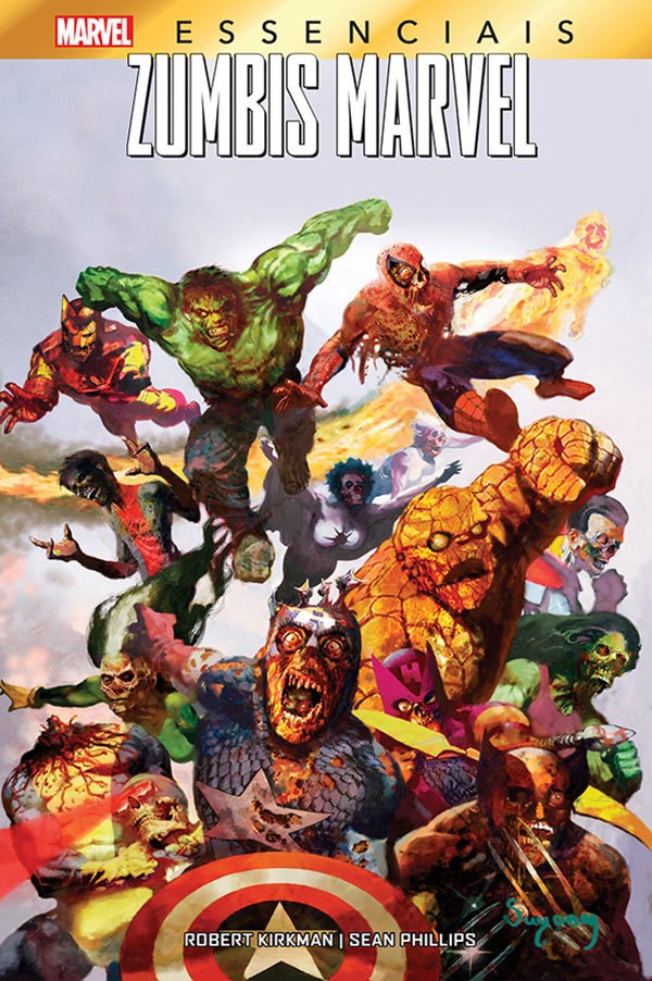 Livro Zumbis Marvel (Marvel Essenciais)