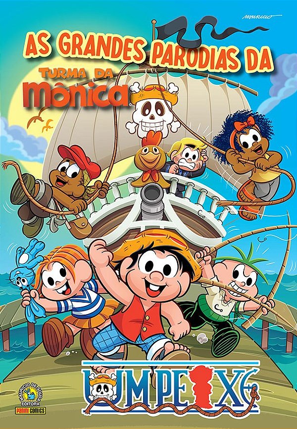 Livro As grandes paródias da Turma da Mônica - Chico Bent...