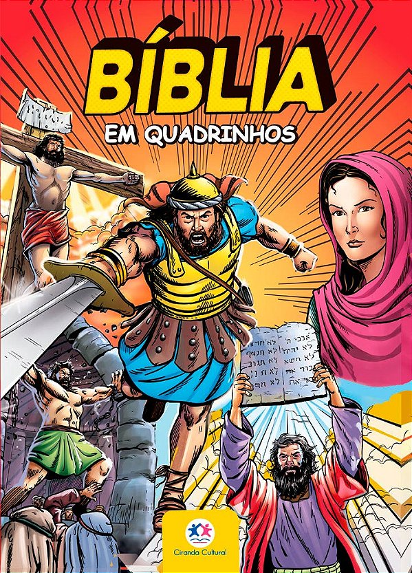 Livro Bíblia em quadrinhos