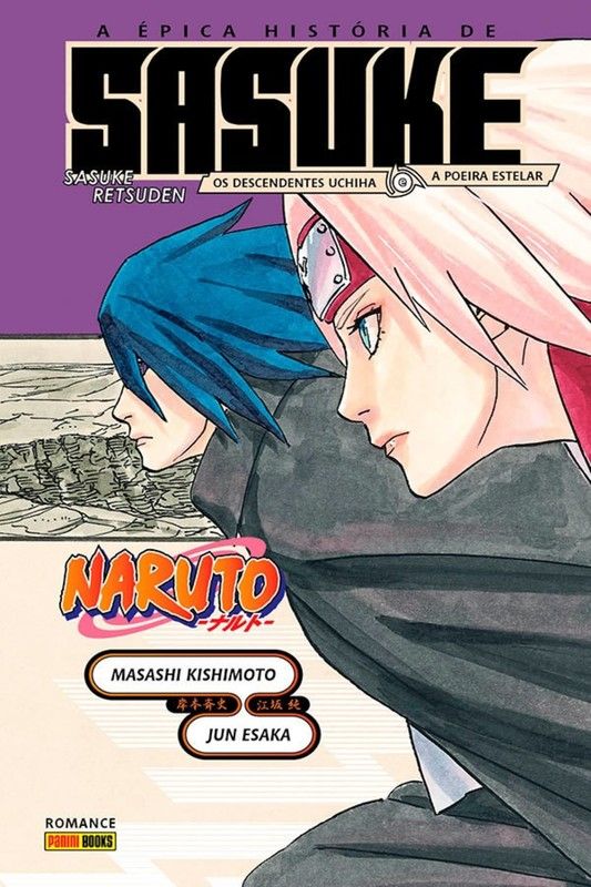 Livro Naruto - A épica história de Sasuke: Os Descendentes de U...