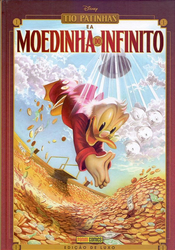 Livro Tio Patinhas E A Moedinha Do Infinito - Capa Dura