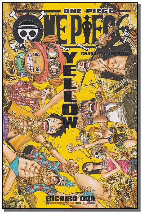 Livro One Piece Yellow – Grandes Elementos