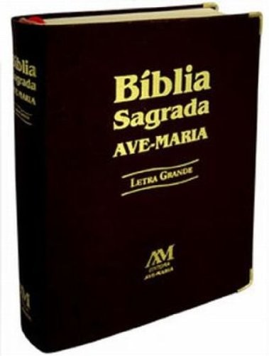 Livro Bíblia Letra Grande - Preta