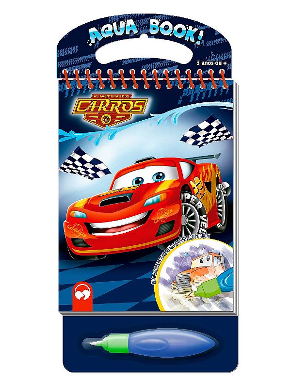 Livro Aquabook-Carros