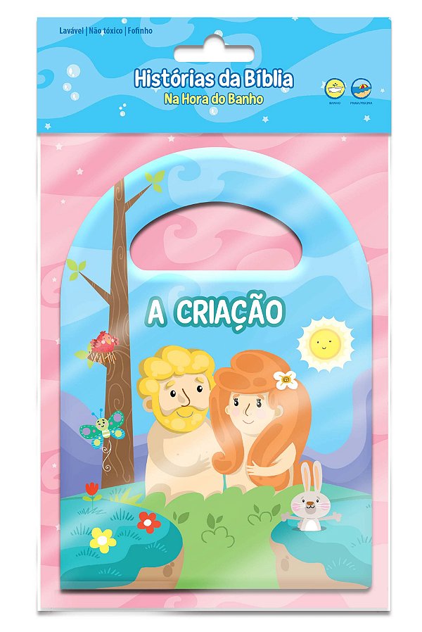 Livro A criação: hora do banho bíblico