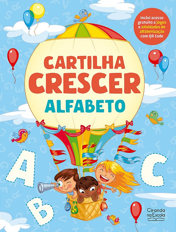 Livro Cartilha Crescer - Alfabeto