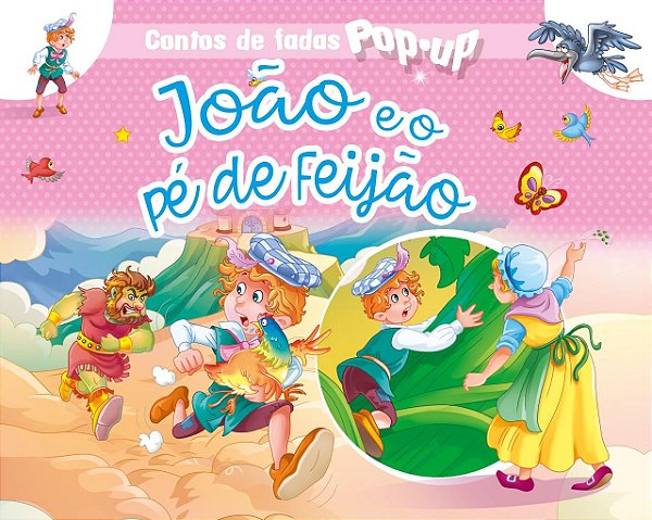 Livro Contos de fadas pop-up - Joaã e o pé de feijão