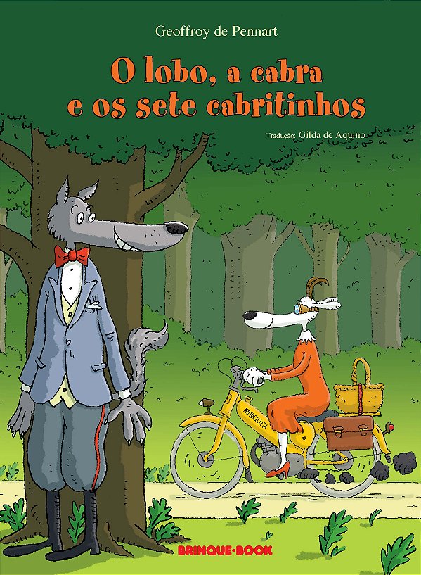 Livro O lobo, a cabra e os sete cabritinhos