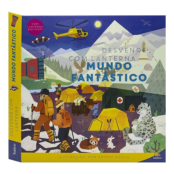 Livro Desvende com Lanterna! Mundo Fantástico