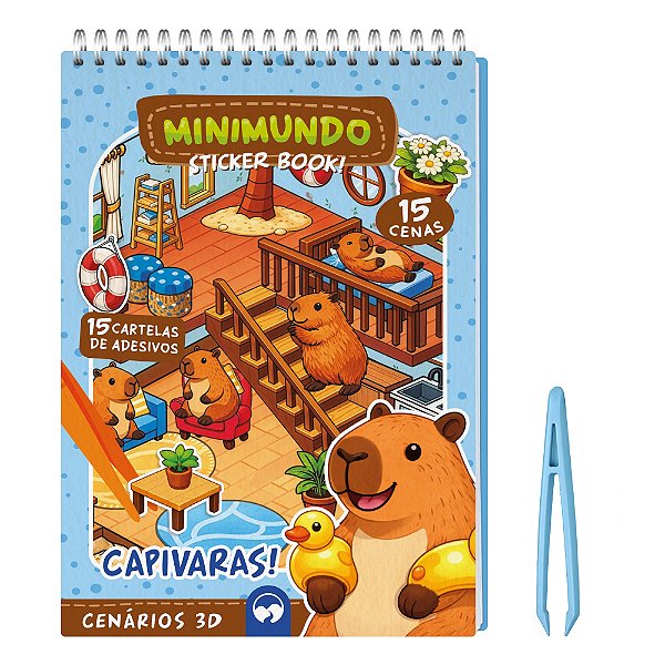 Capivaras - Minimundo Sticker Book