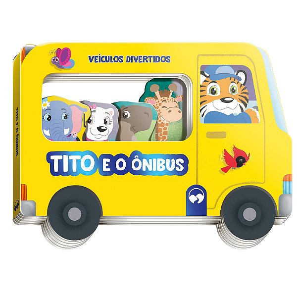 Tito e o Ônibus - Veículos Divertidos