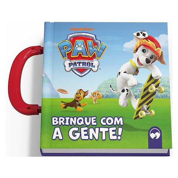 Patrulha canina: brinque com a gente! - leio, levo, amo: livro infantil com alça