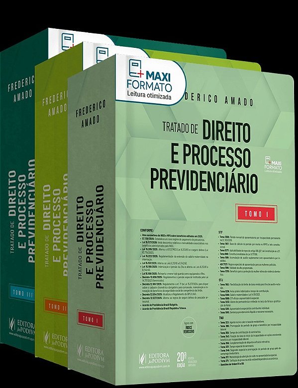 Tratado De Direito E Processo Previdenciário - Monstro Verde (2026)