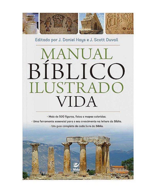 Livro Manual Bíblico Ilustrado Vida