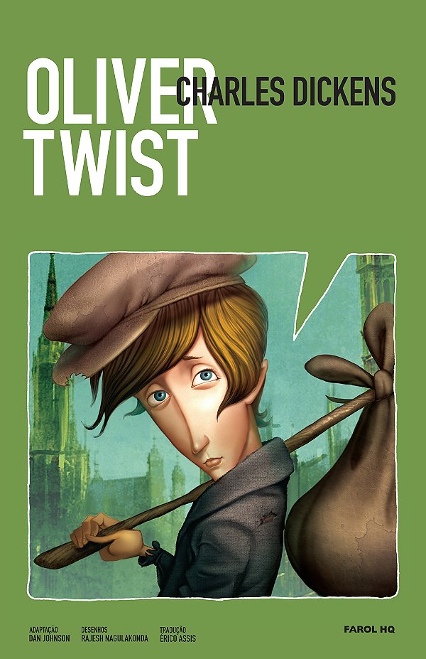 Livro Oliver Twist em quadrinhos