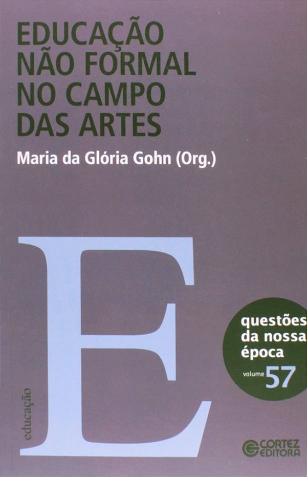 Livro Educação não formal no campo das artes