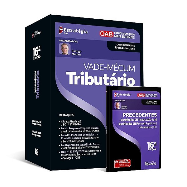 Vade-mécum Tributário - 2ª Fase Da OAB - 47º Exame De Ordem