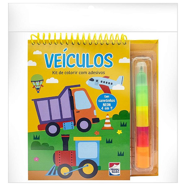 Livro Livrinho 4 em 1: Veículos