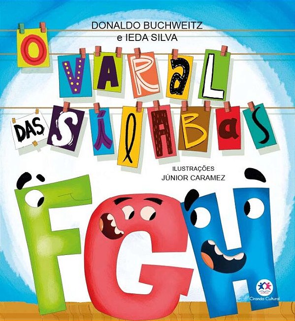 Livro O varal das sílabas - F, G e H
