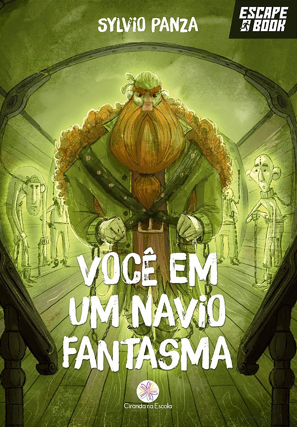 Livro Escape Book - Você em um navio fantasma