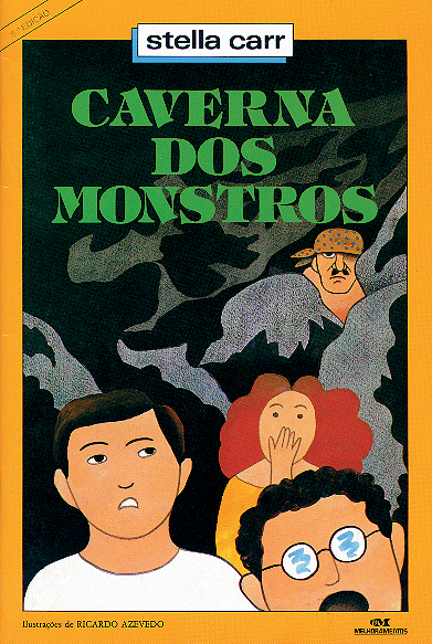 Livro Caverna dos monstros