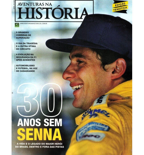Livro Aventuras Na Historias - Ayrton Senna