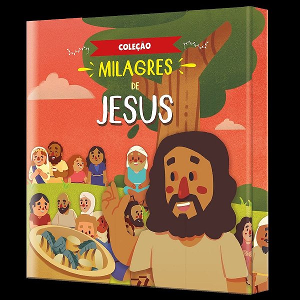 Box com 4 livros | Série Milagres de Jesus: Ler os milagres de Jesus de uma forma linda