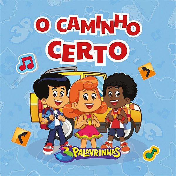 Livro de atividades 3 palavrinhas | O Caminho Certo: Atividades de desenvolvimento motor e cognitivo da criança