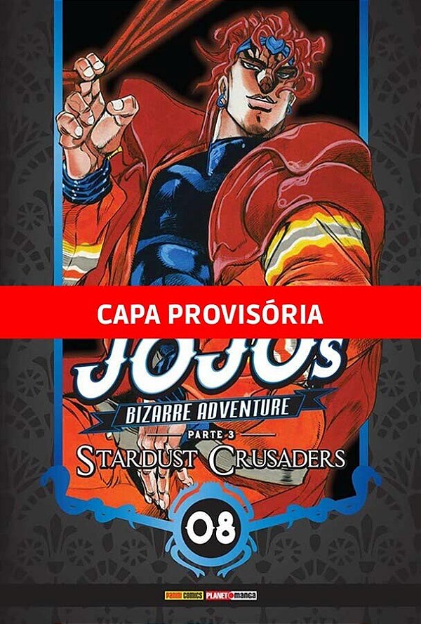 Livro Jojo's bizarre adventure - parte 3: stardust crusaders vo...