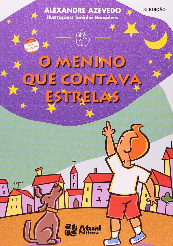 Livro O Menino Que Contava Estrelas