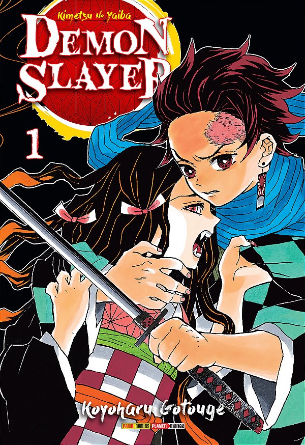 Livro Demon Slayer - Kimetsu No Yaiba Vol. 1