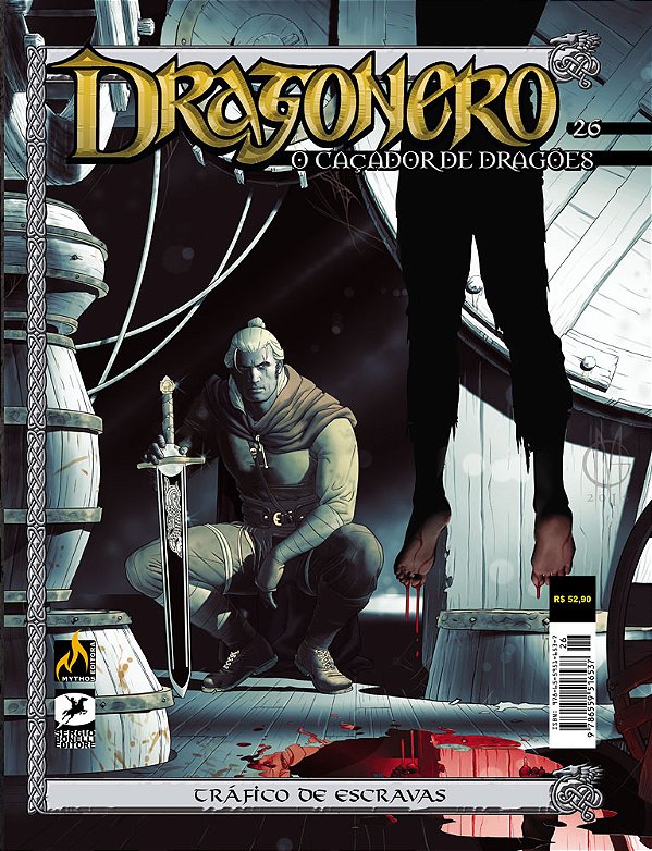 Livro Dragonero - volume 26: tráfico de escravas