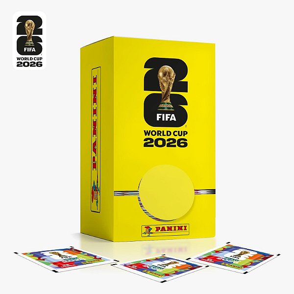 Copa Do Mundo 2026 - Dispenser Com 100 Envelopes