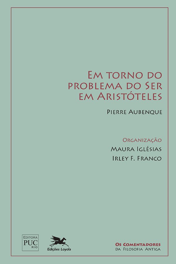 Livro Em torno do problema do Ser em Aristóteles