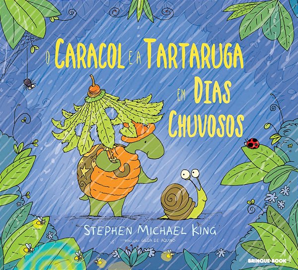 Livro O caracol e a tartaruga em dias chuvosos
