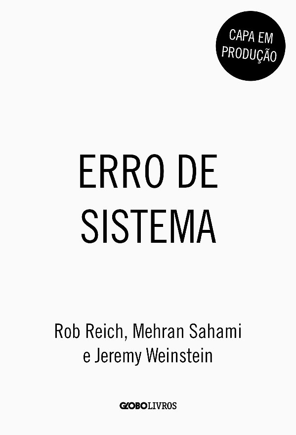 Livro Erro de sistema: Como reiniciar nossas vidas quando...