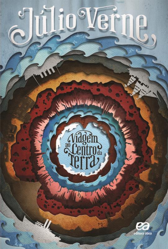 Livro Viagem Ao Centro Da Terra