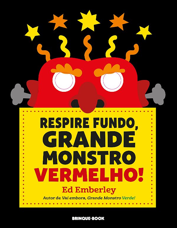 Livro Respire Fundo, Grande Monstro Vermelho!